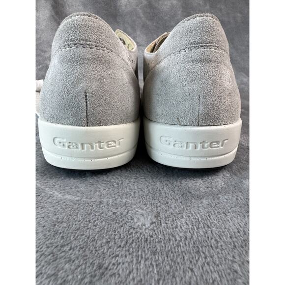 Gray Suede Giulietta Comfort Tie Sneaker German Ganter, UK Size 7.5, US Size 10 - Picture 4 of 11